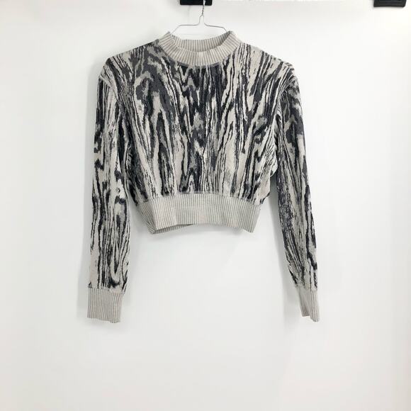 TWENTY Montreal Pollock Hyper Reality Cropped Crewneck Sweatshirt - Picture 5 of 8